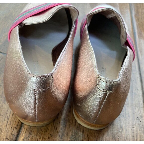 Kenneth Cole Walden Flat Slip On Women's SIZE 6 Metallic Colorful - Picture 4 of 7